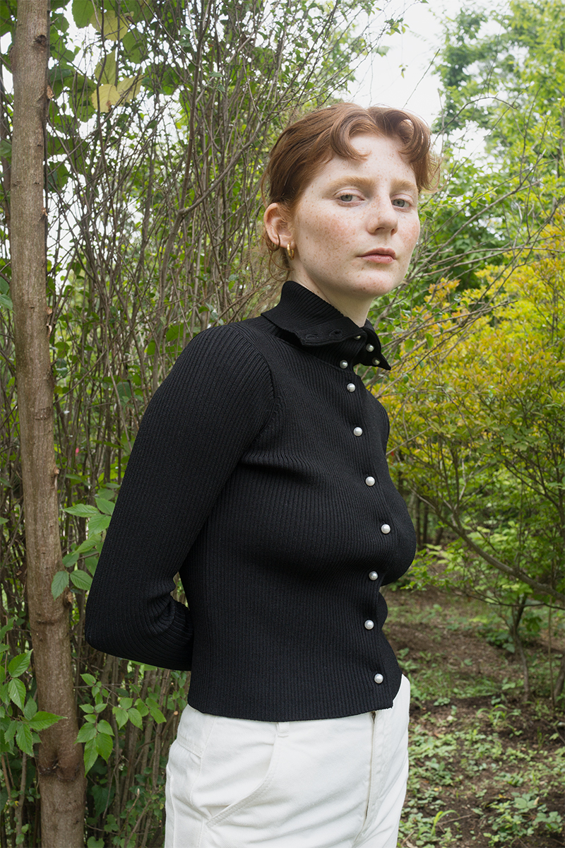 Double Face Knitted Top
