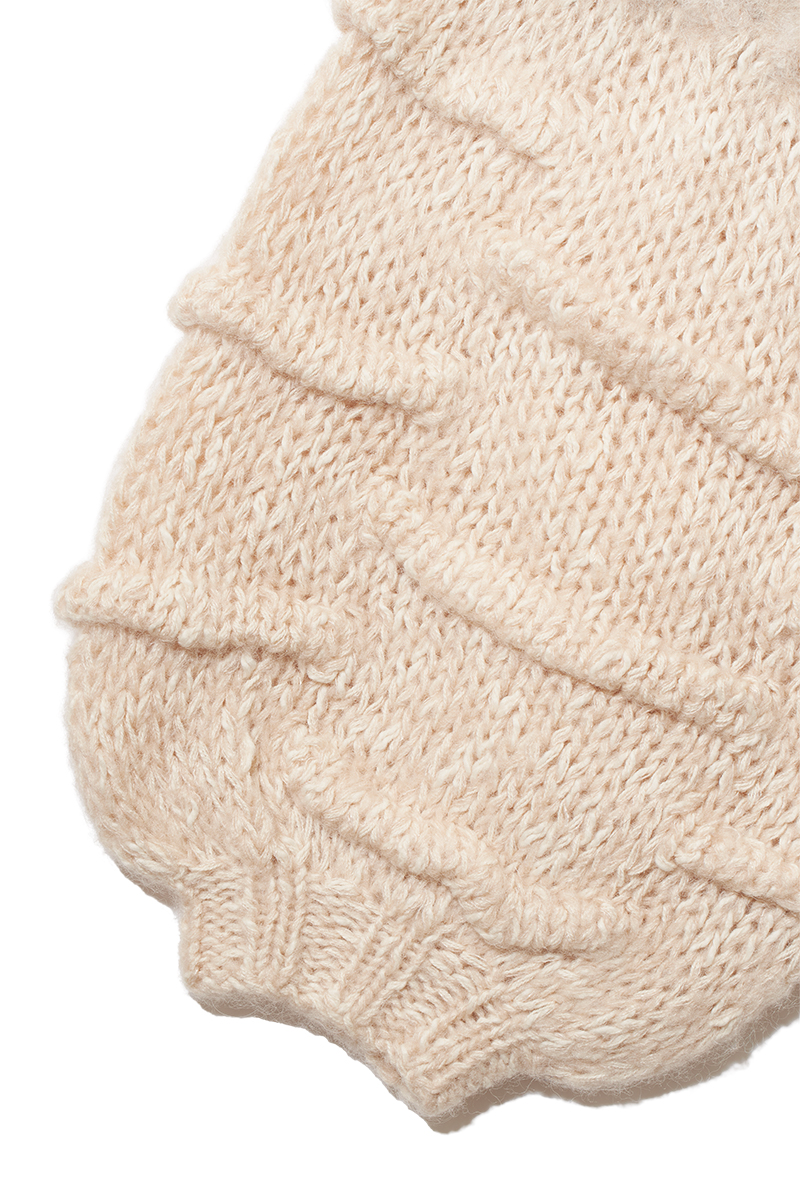 Mama's Patchwork Cardigan 詳細画像 White 4