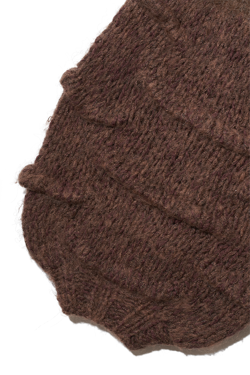 Mama's Patchwork Cardigan 詳細画像 Brown 4