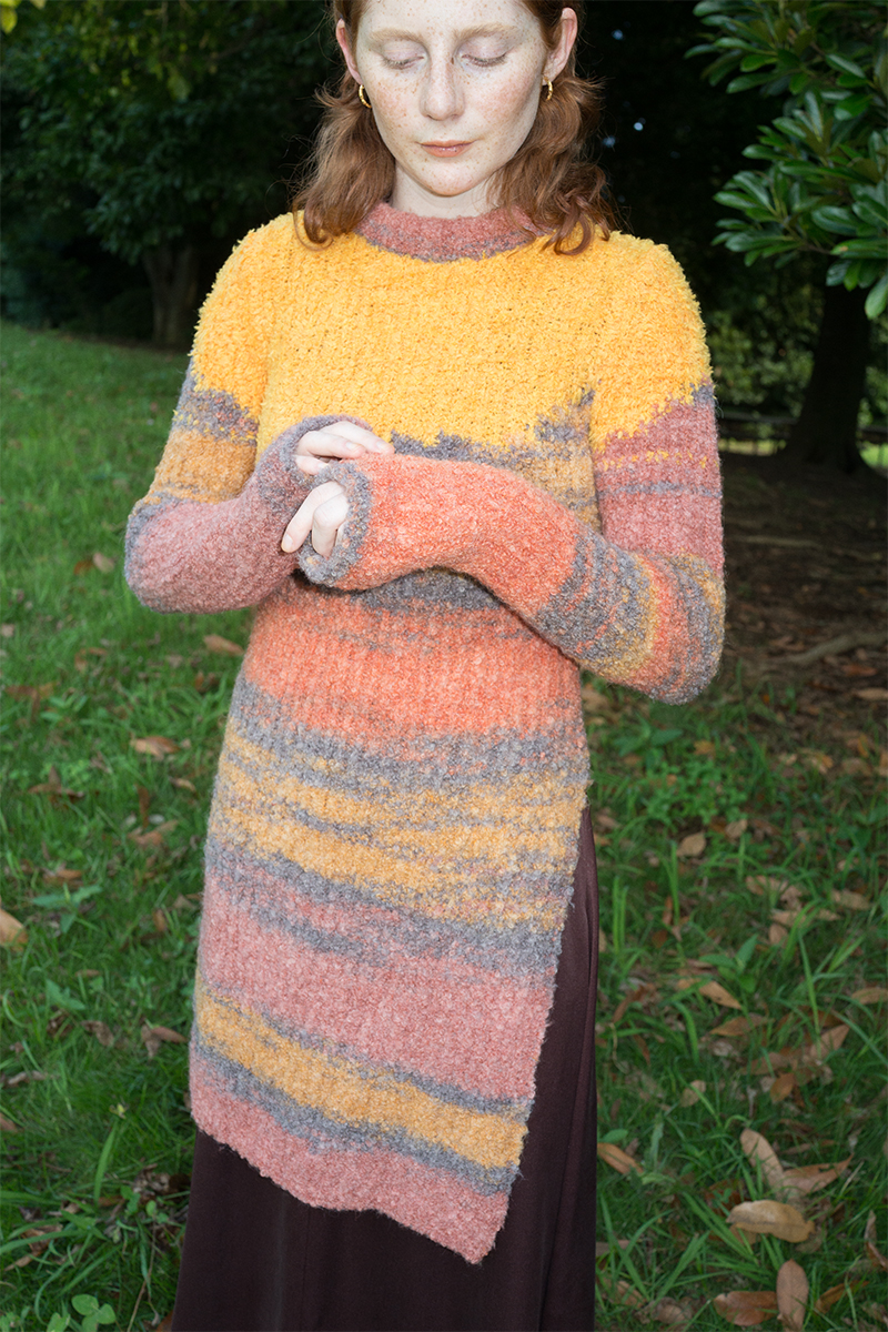 Hill Rollneck Midi Top 詳細画像 Orange 1