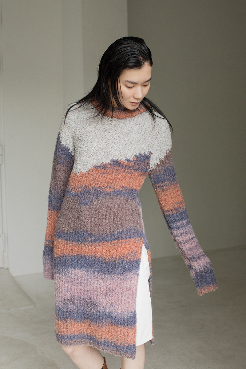 Hill Rollneck Midi Top 詳細画像 Blue 1