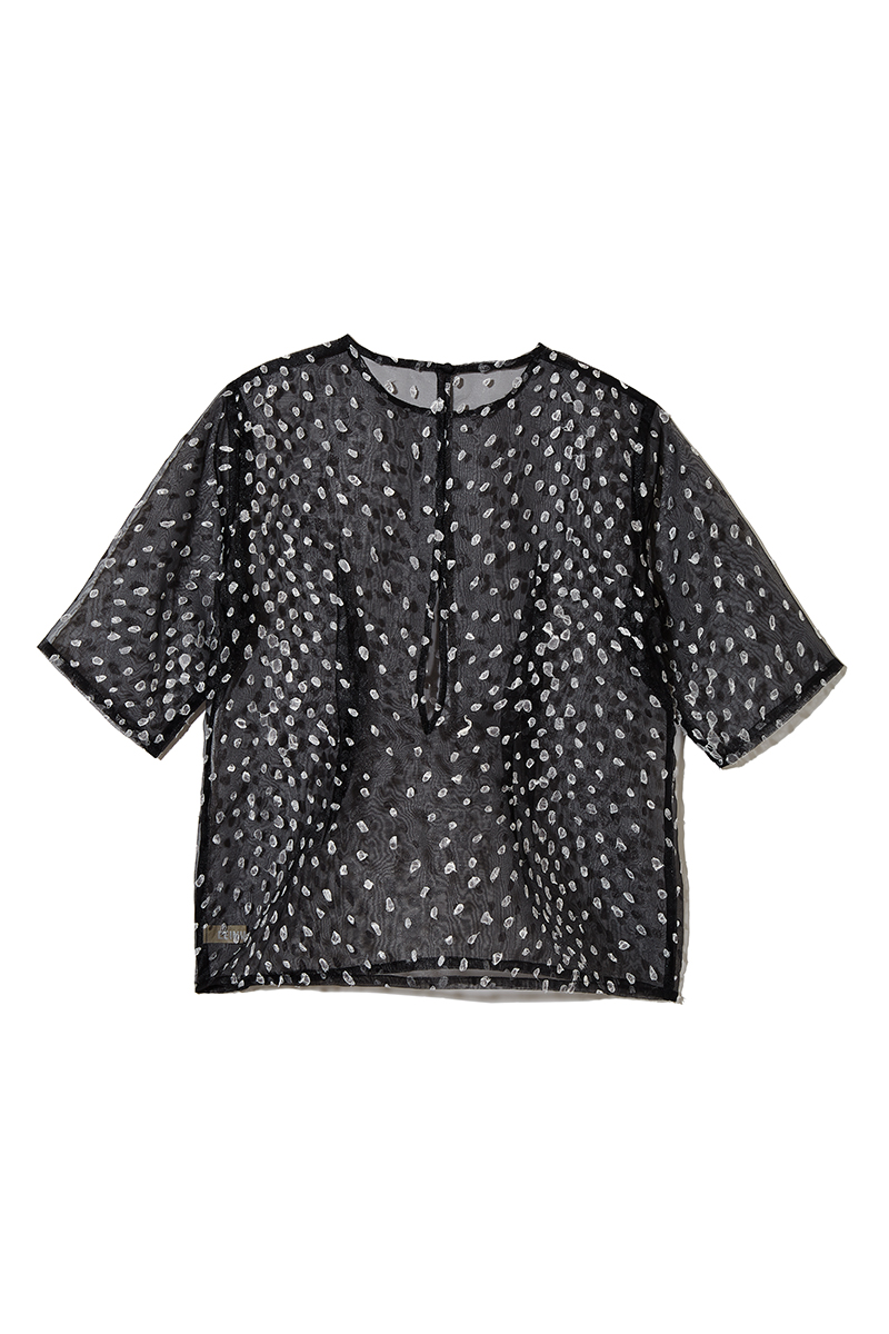 Deer Washi Organgy Top 詳細画像 Black 2