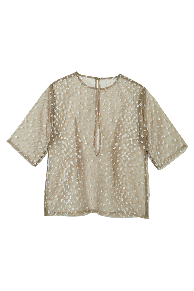 Deer Washi Organgy Top 詳細画像 Greige 2