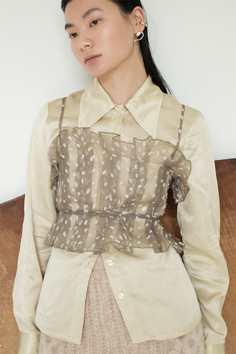 Deer Washi Organgy Corset  詳細画像 Greige 1