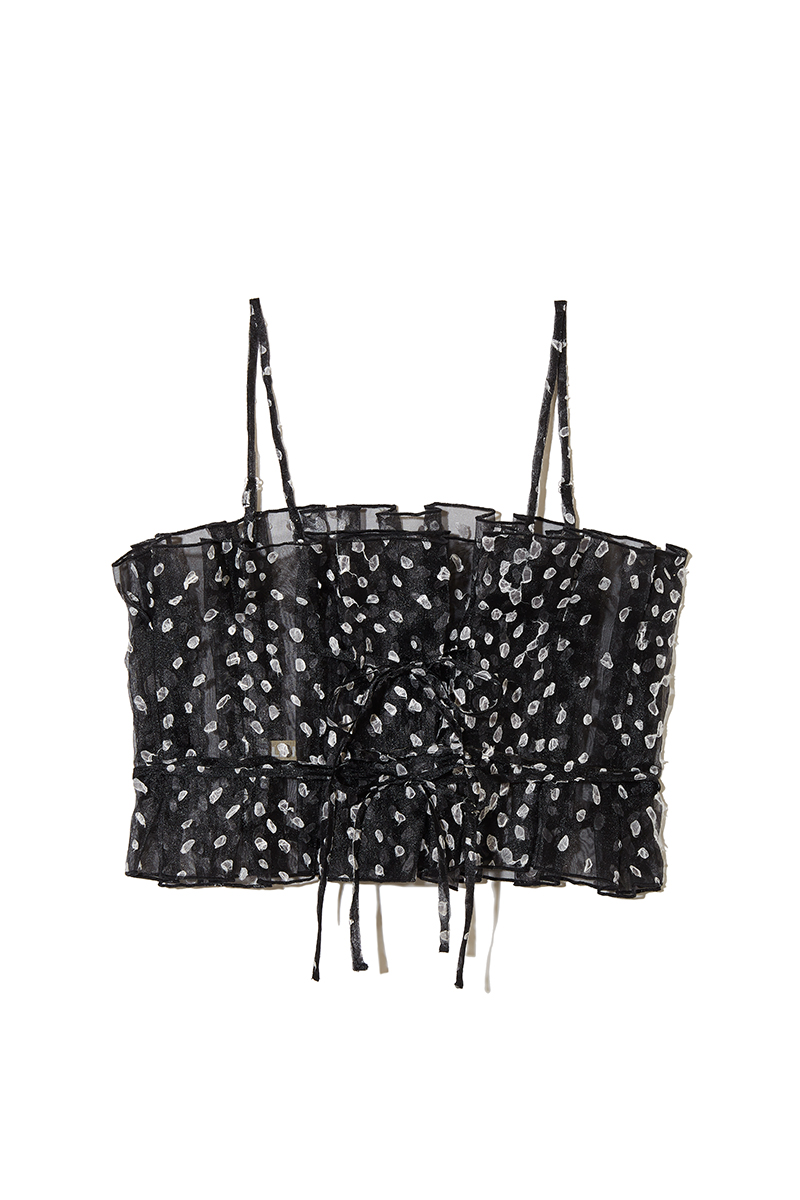 Deer Washi Organgy Corset  詳細画像 Black 2