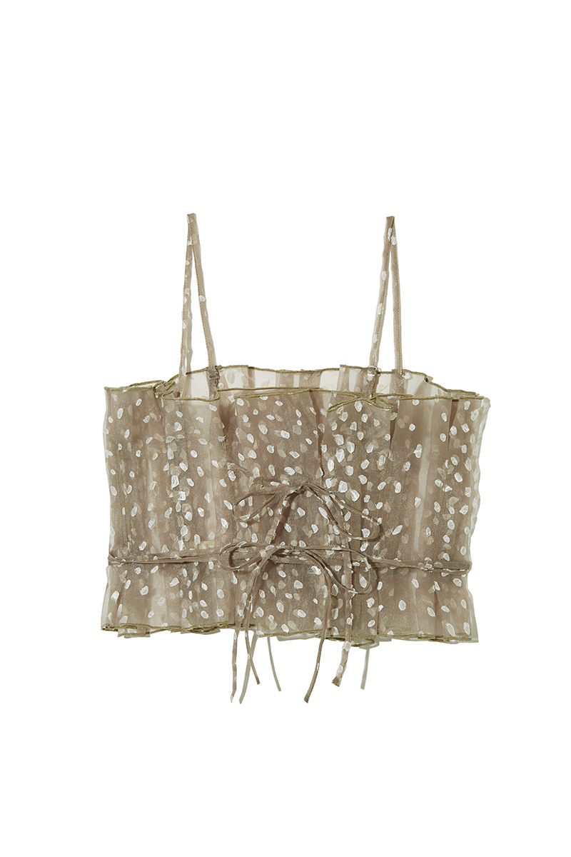Deer Washi Organgy Corset  詳細画像 Greige 2