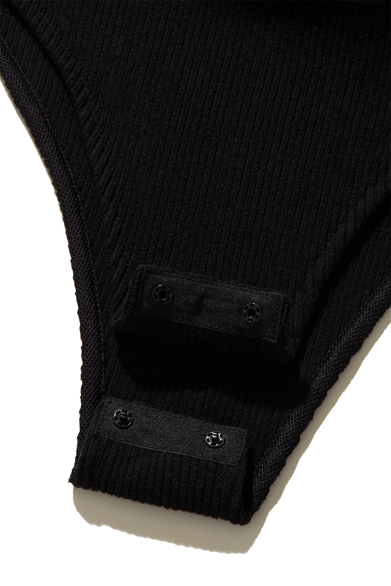 Recycle Cotton Body Suits 詳細画像 Black 4