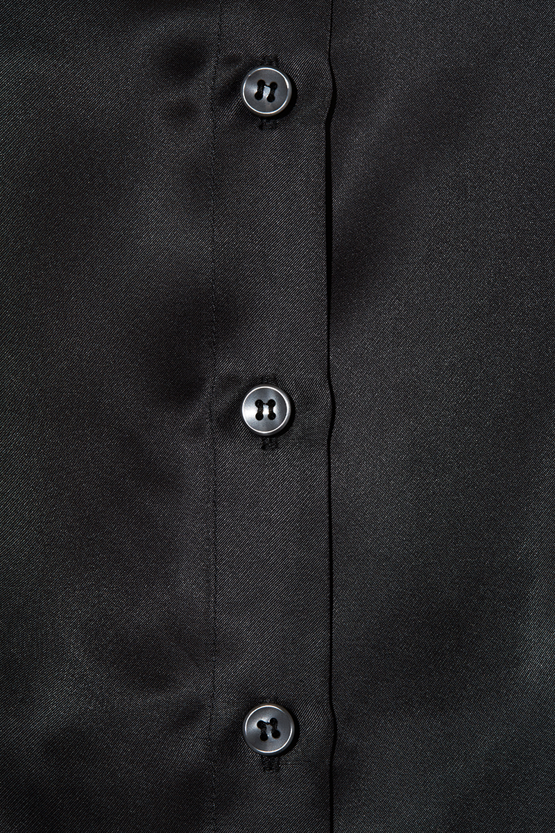 Pointed Collar Shirts 詳細画像 Black 3