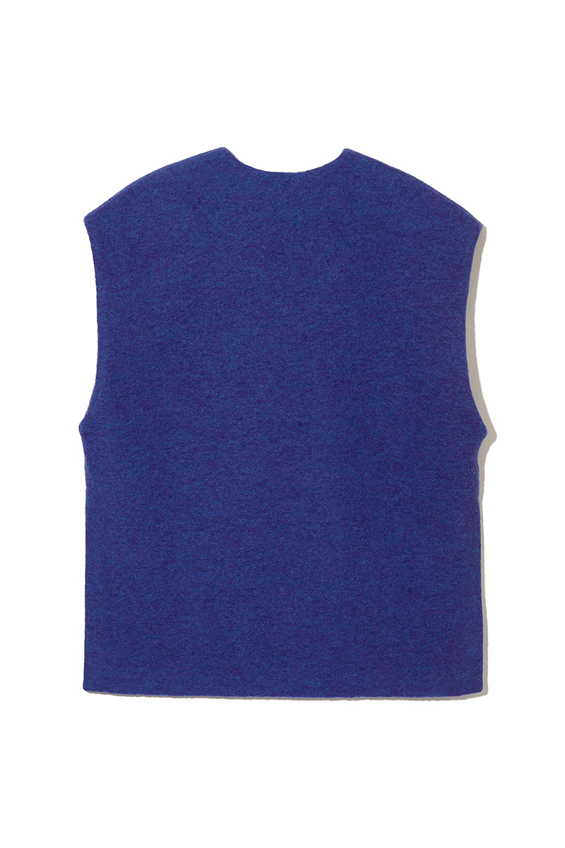Box Over Wool Top 詳細画像 Blue 2