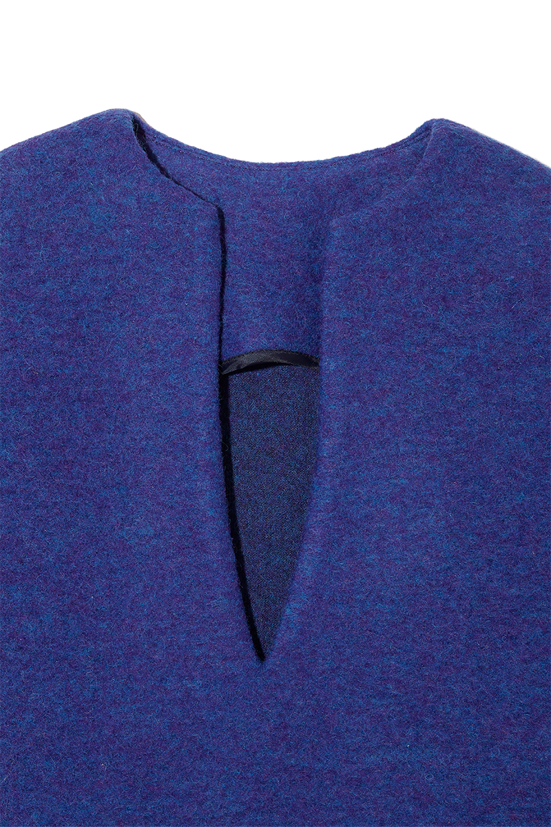 Box Over Wool Top 詳細画像 Blue 3