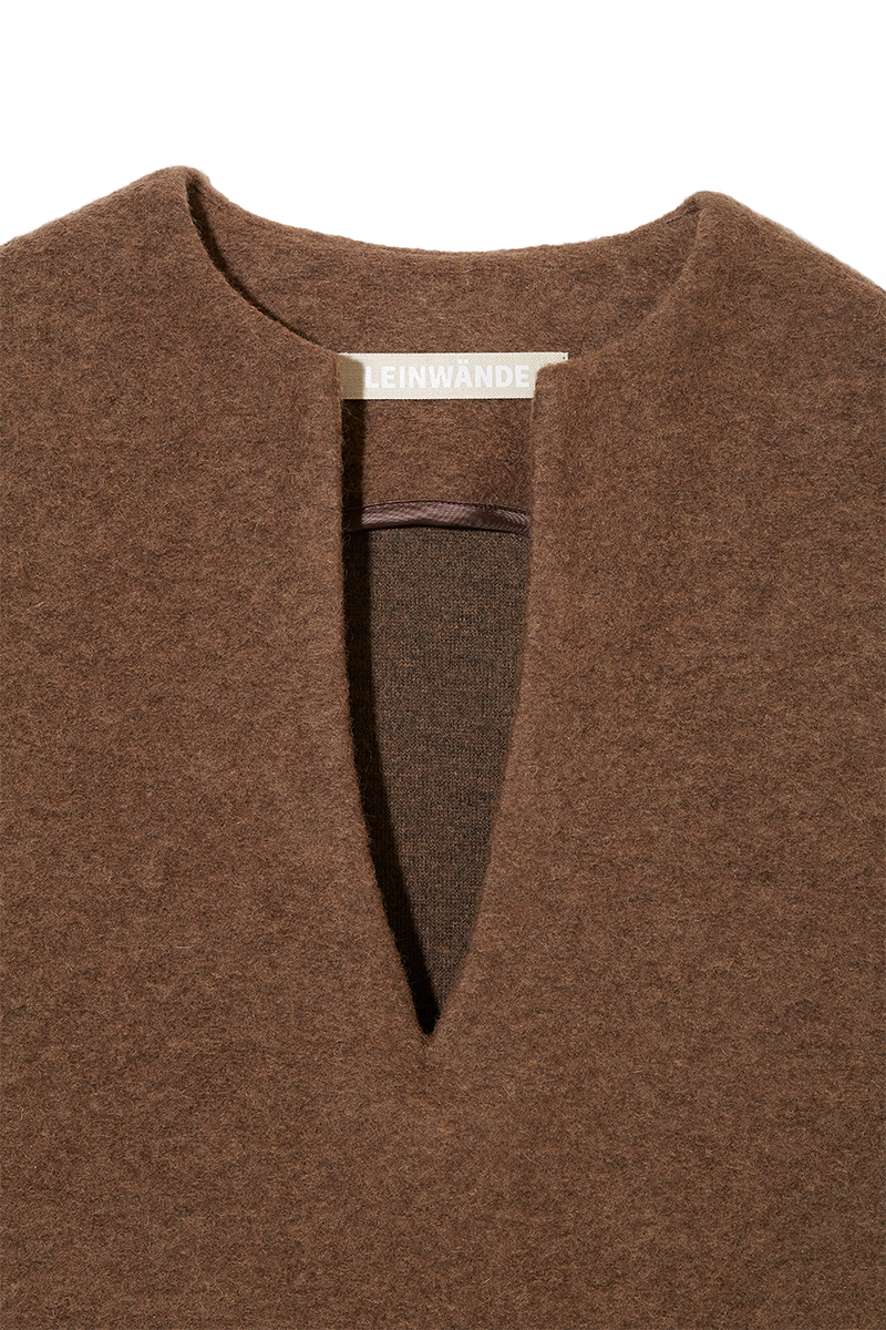 Box Over Wool Top 詳細画像 Brown 3