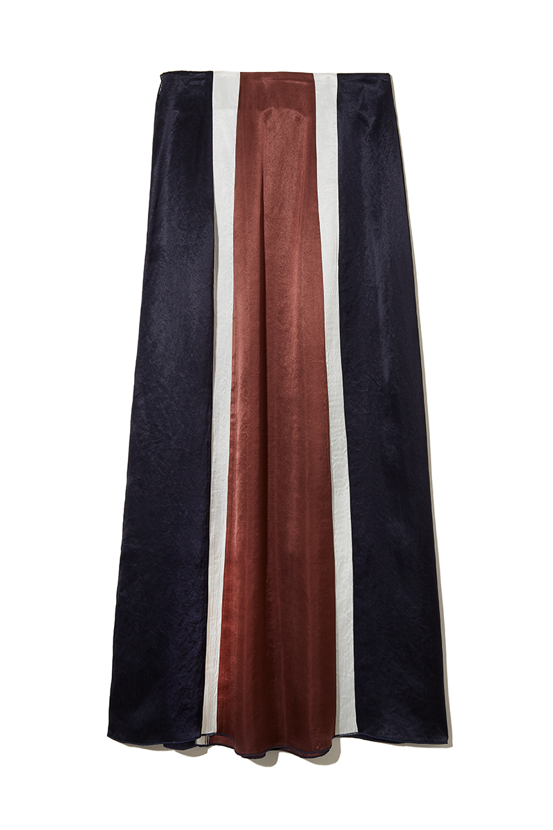 River Side Pencil Skirt 詳細画像 Brown 2