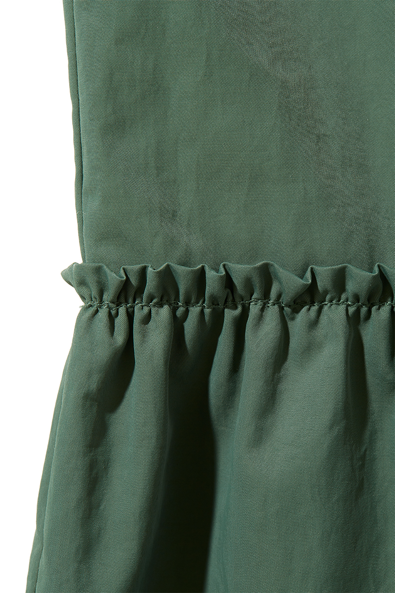 Ruffled Hem Dress and Skirt 詳細画像 Green 4
