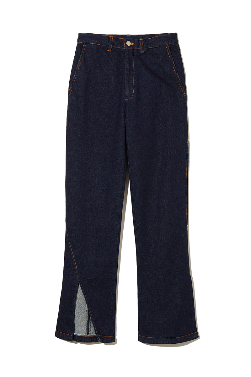 Georgie Slit Jeans 詳細画像 Indigo 1