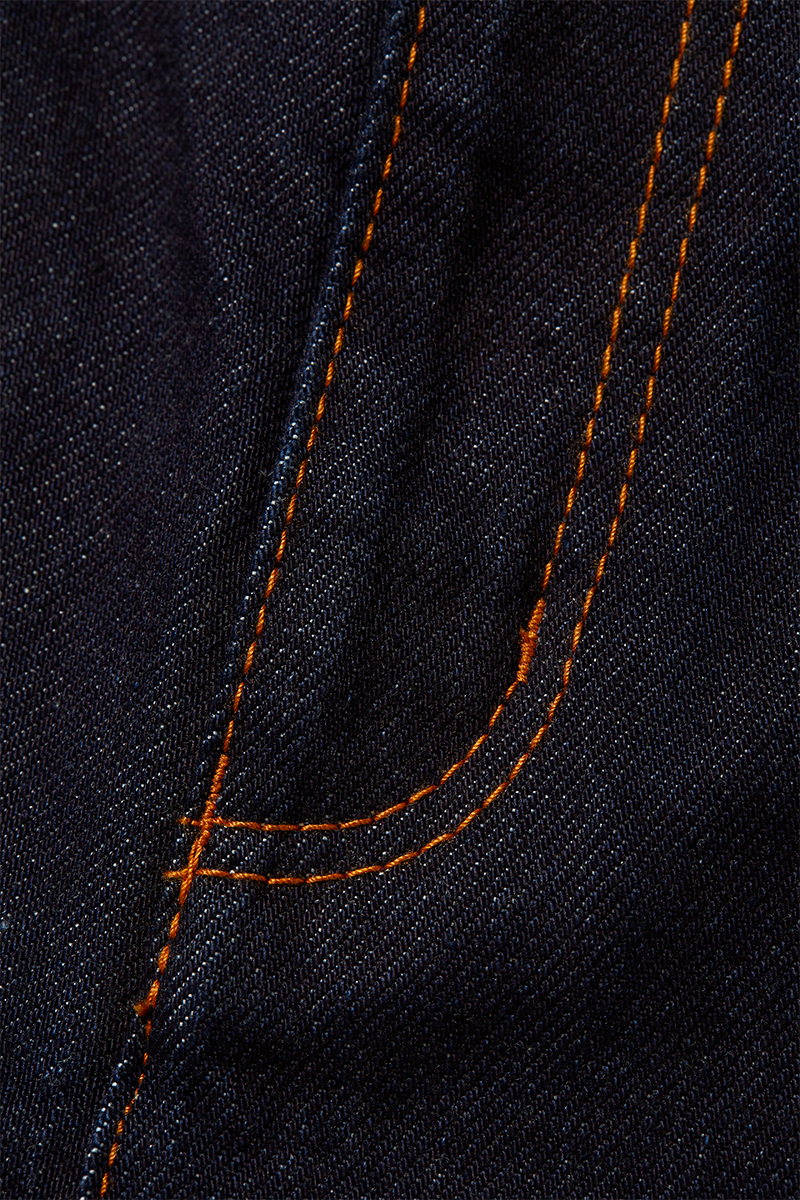High-Rise Denim Shorts 詳細画像 Indigo 3