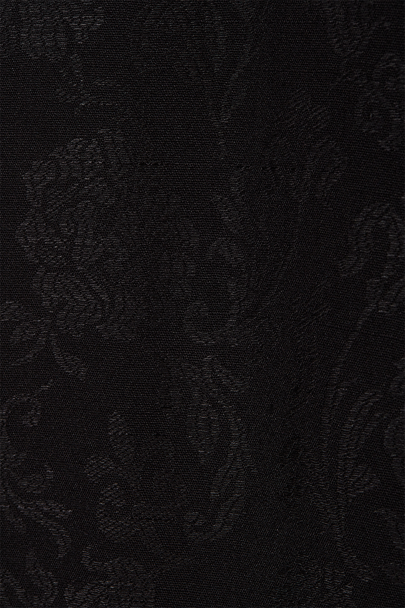 Peony Jacquard Trousers 詳細画像 Black 3