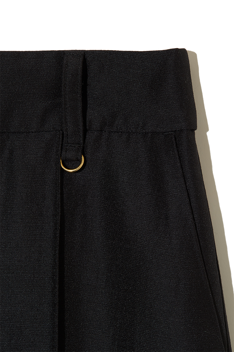 High-rise Slim Trousers 詳細画像 Black 3