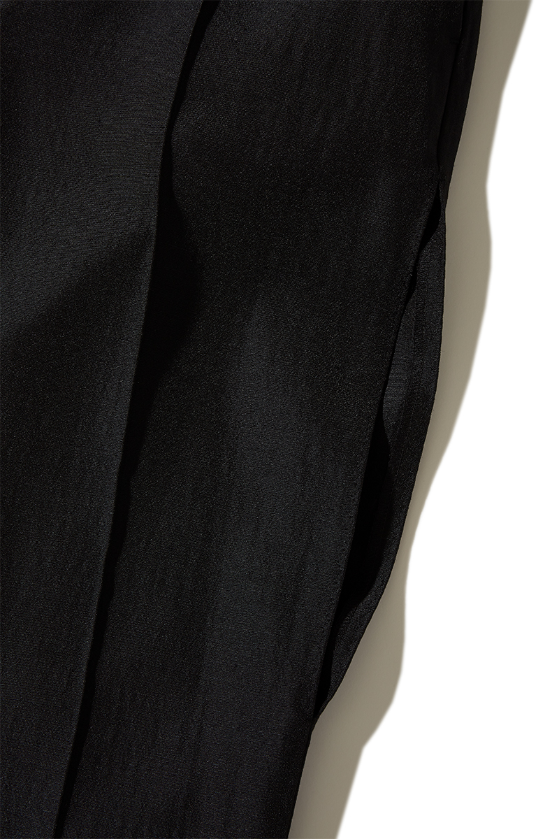 High-rise Slim Trousers 詳細画像 Black 4