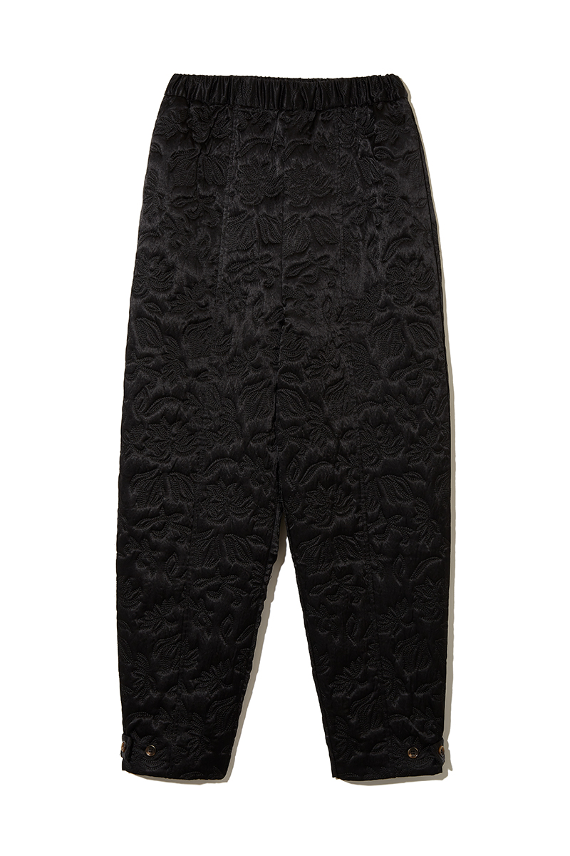 Botanical Satin Quilting Track Pants