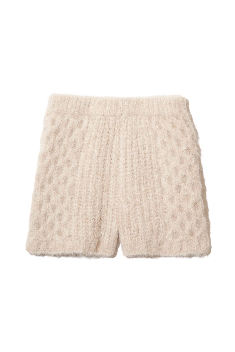 Alpaca Hand Knitted Shorts