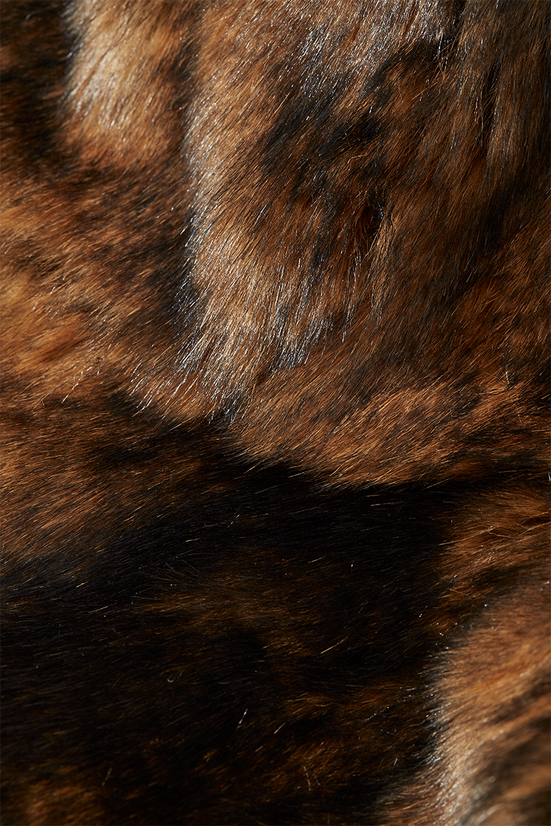 Faux-Fur Balacrava 詳細画像 Brown 4