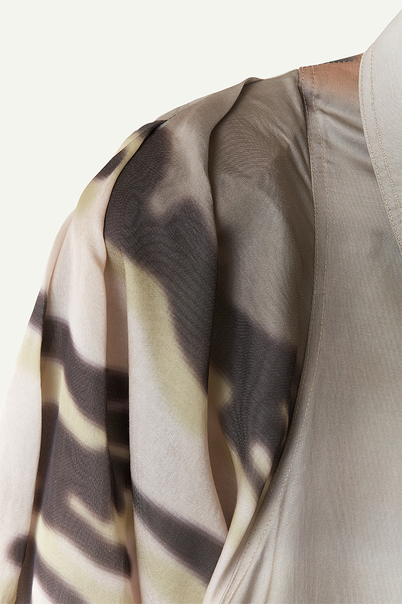 Pond Organdy Long Trench 詳細画像 Pink 4