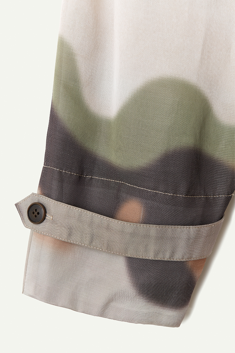 Pond Organdy Long Trench 詳細画像 Pink 5
