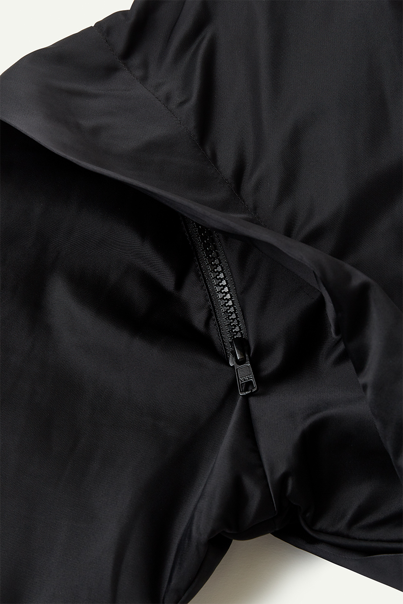 Nylon Cropped Jacket 詳細画像 Black 5