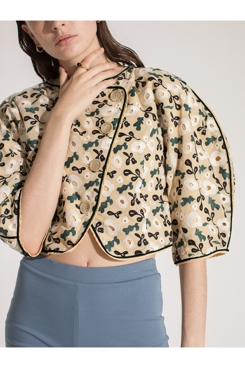 Garden Flower Lace Jacket