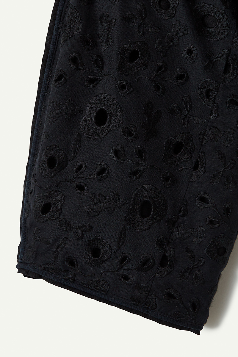 Garden Flower Lace Jacket 詳細画像 Black 3