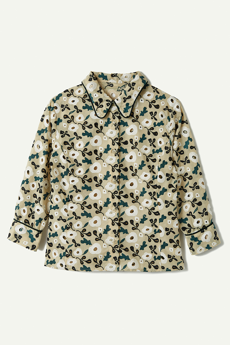 Garden Flower Lace Shirts