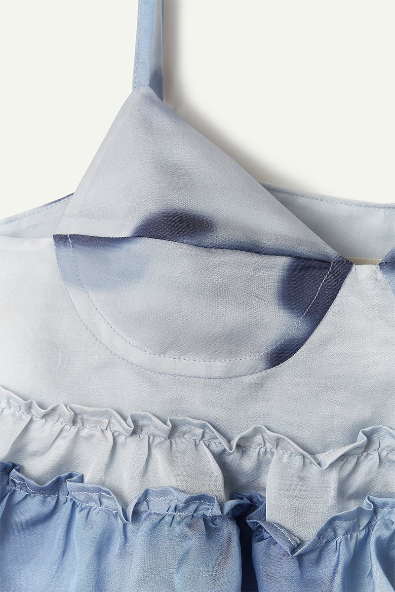 Pond Organdy Short Camisole 詳細画像 Blue 2