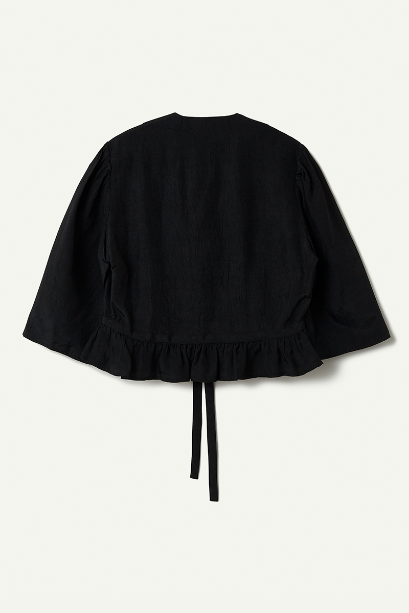 Holiday Short Blouse 詳細画像 Black 2