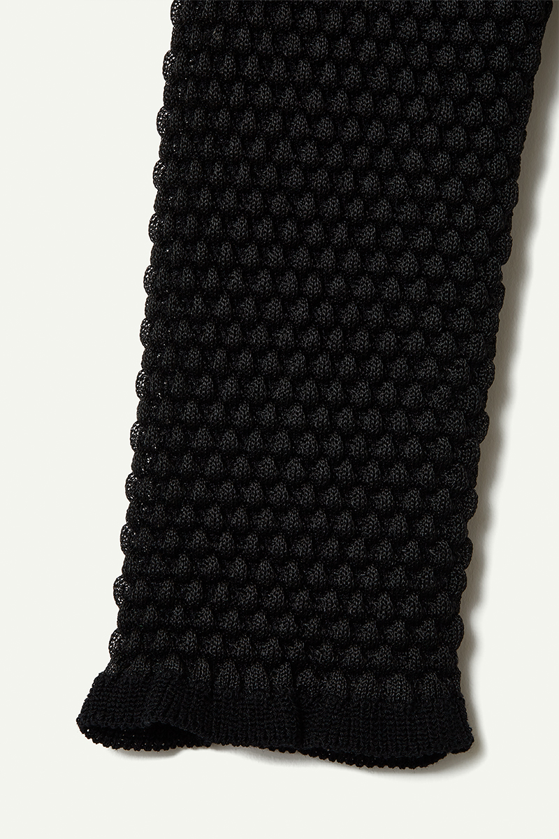 Bubble Knitted Top 詳細画像 Black 3
