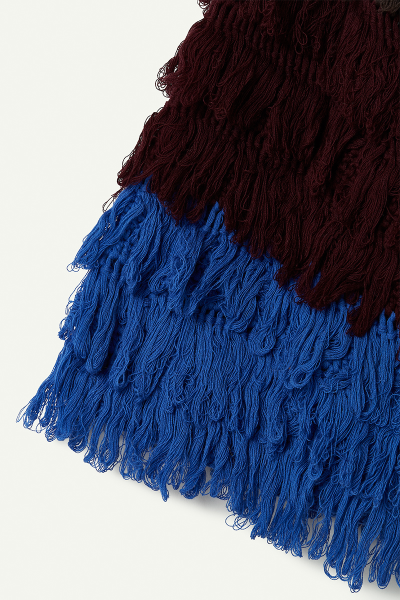 Holiday Crochet Short Gown 詳細画像 Blue 4