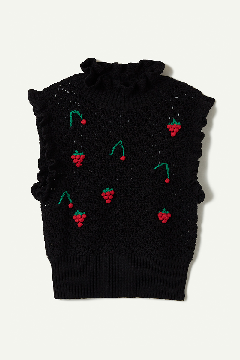 Fruits Mix Crochet Top