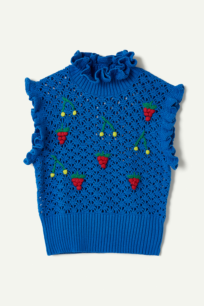 Fruits Mix Crochet Top