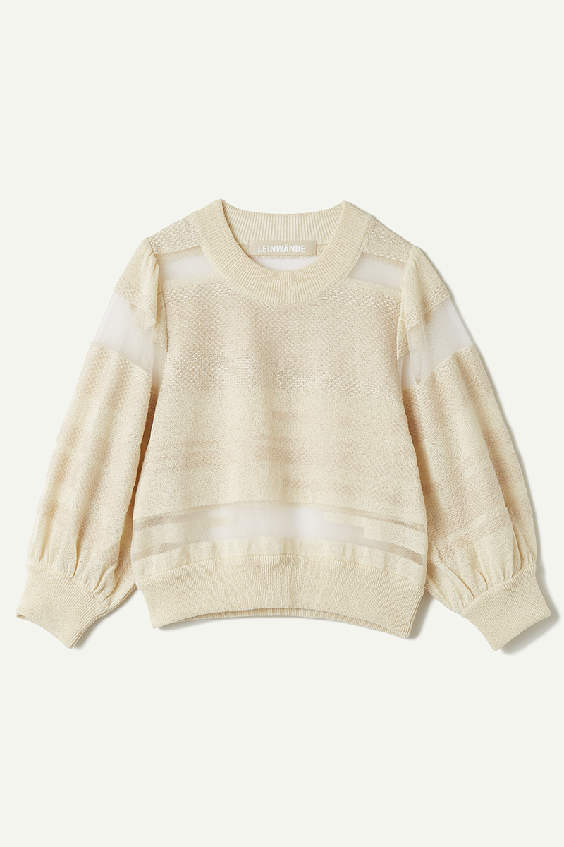 Nature Weaving Knitted Top