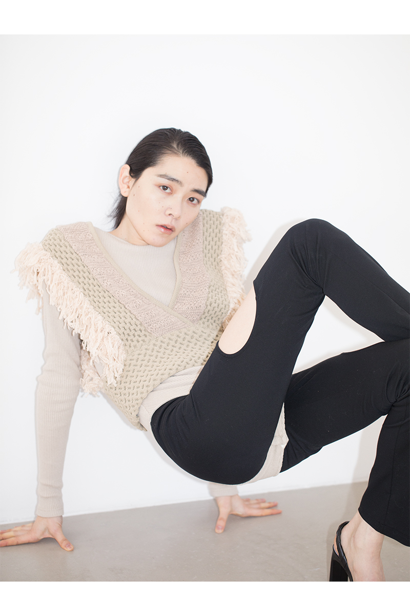 Patchwork Fringe Top