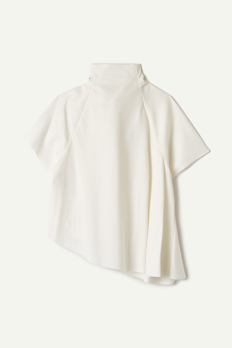 Meo Drape Tee 詳細画像 White 2