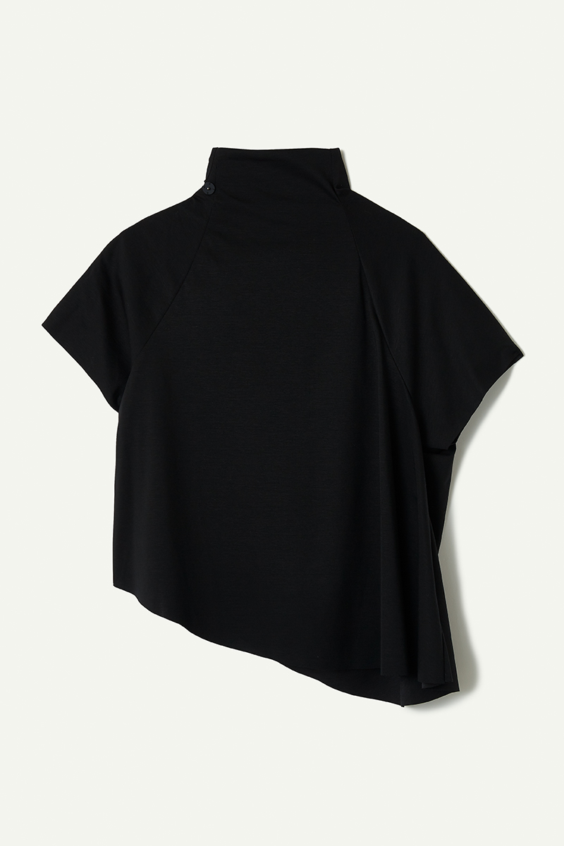Meo Drape Tee 詳細画像 Black 2