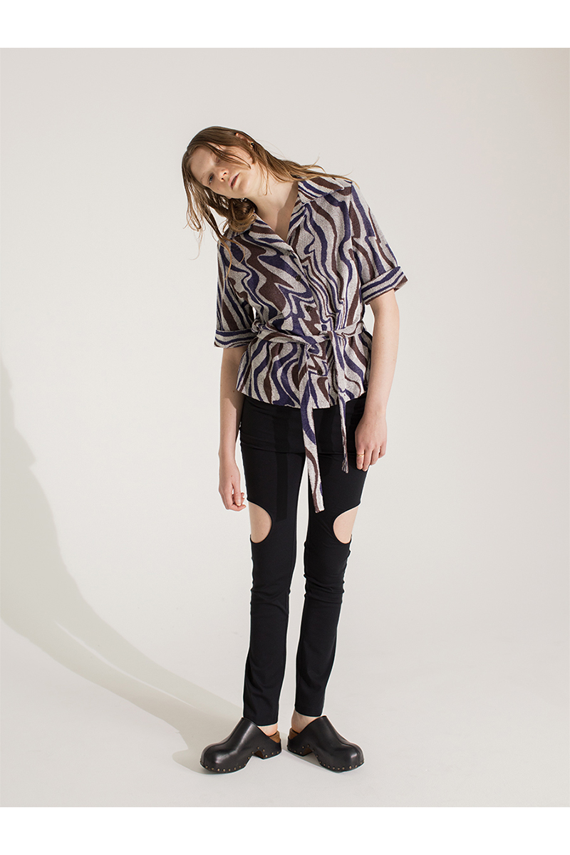 Open Jersey Trousers 詳細画像 Black 1