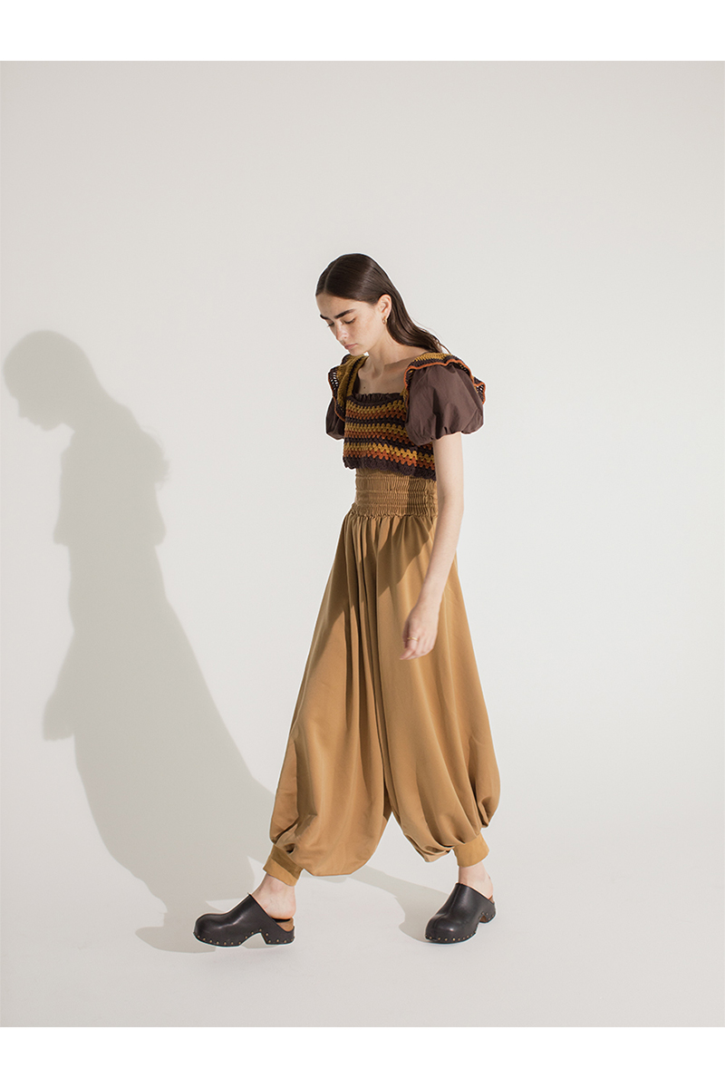 High-rise Balloon Trousers 詳細画像 Beige 1