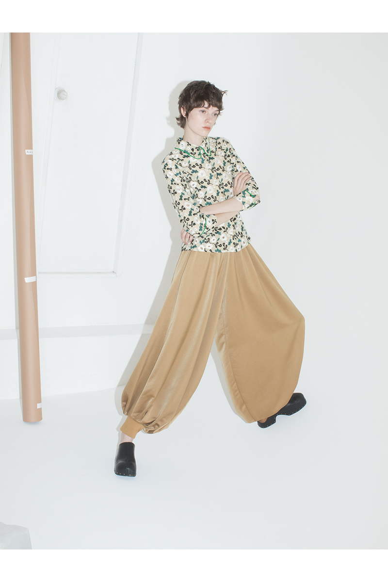 High-rise Balloon Trousers 詳細画像 Beige 3