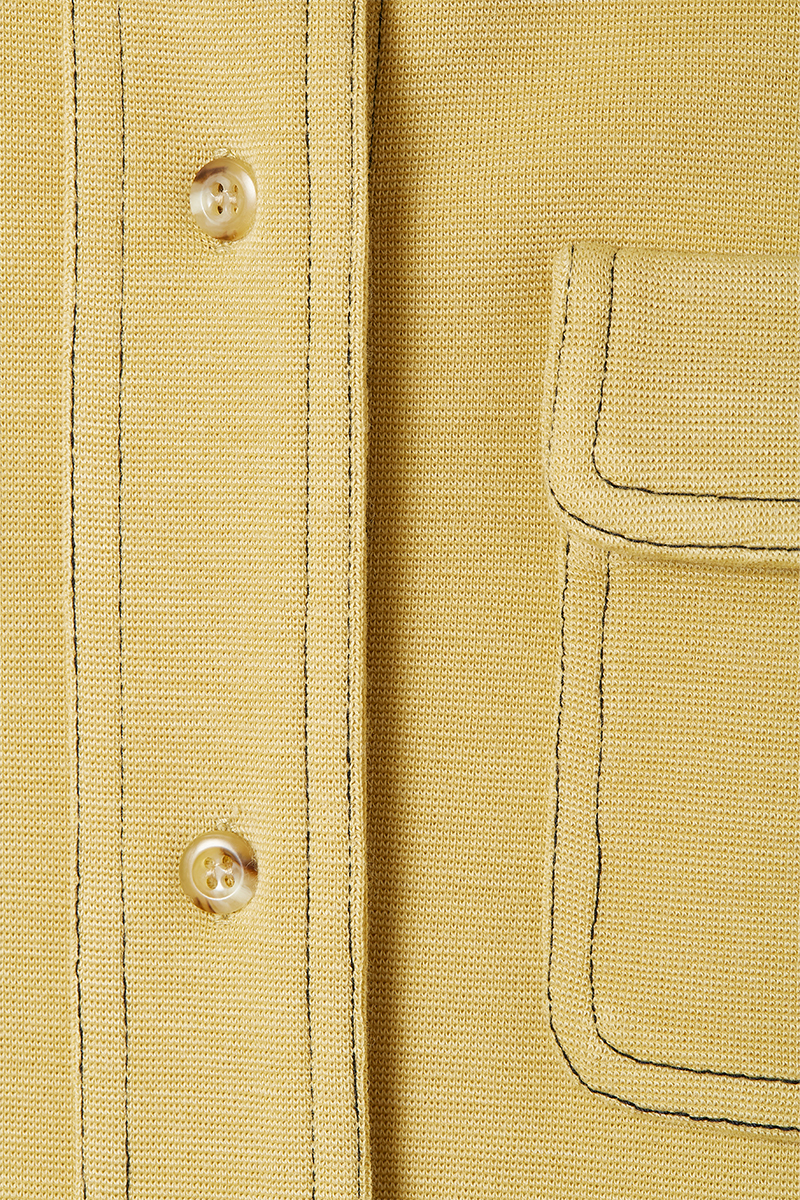 Stitch Long Shirts  詳細画像 Yellow 3