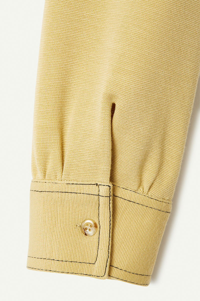Stitch Long Shirts  詳細画像 Yellow 5