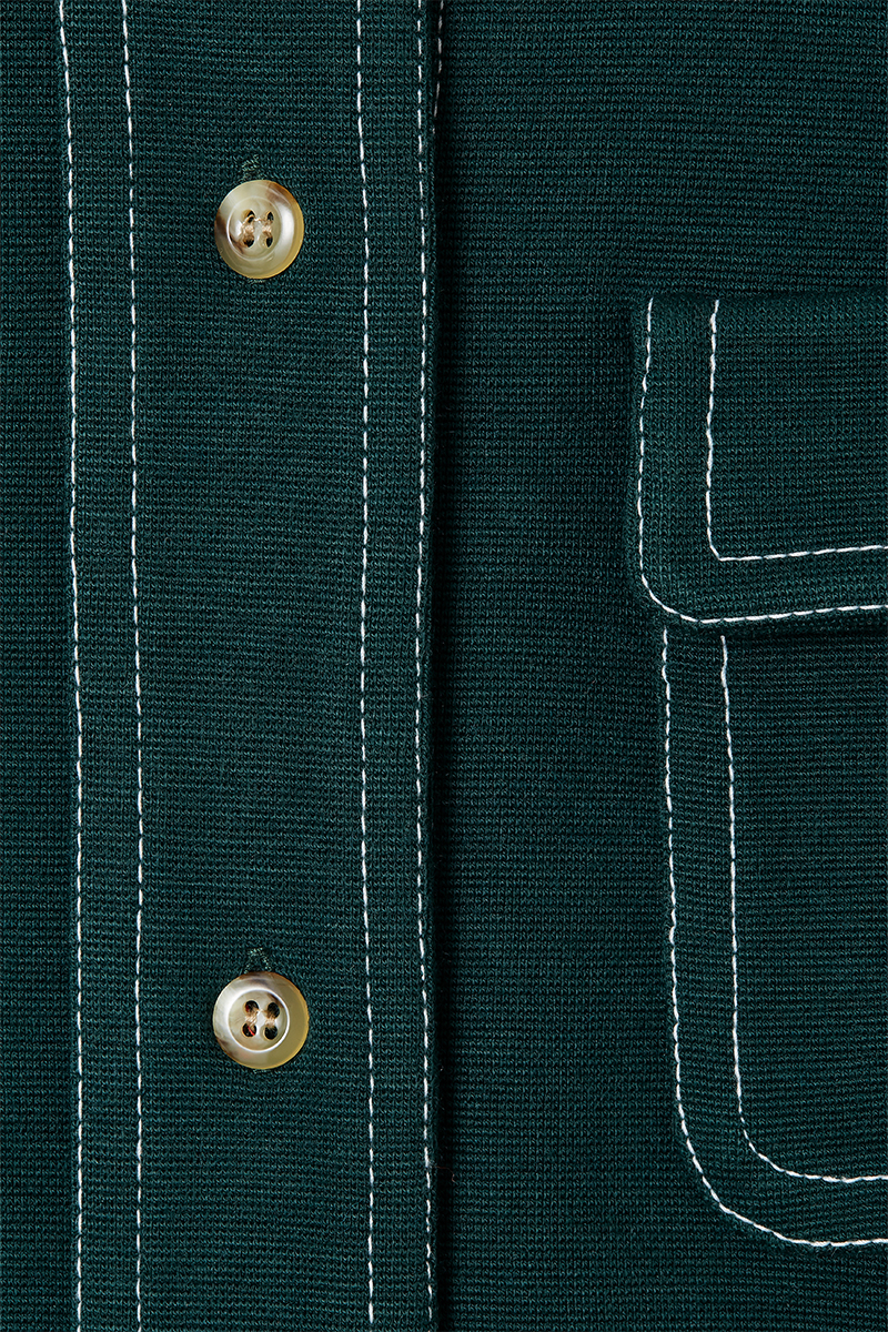 Stitch Long Shirts  詳細画像 Green 3