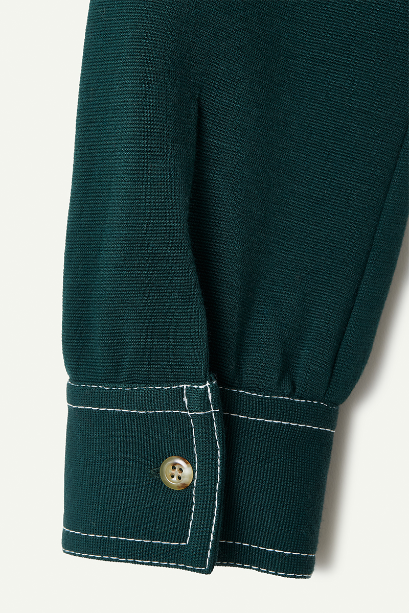 Stitch Long Shirts  詳細画像 Green 5