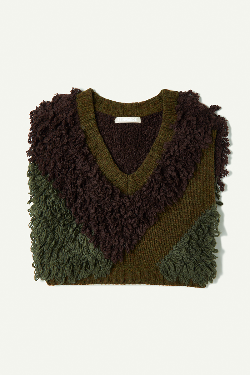 Mix Roop Sleeveless Sweater