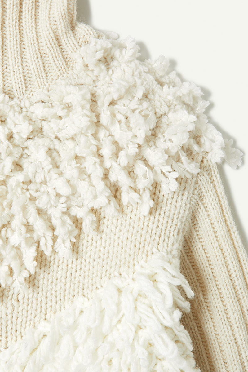 Mix Roop Sweater 詳細画像 White 3